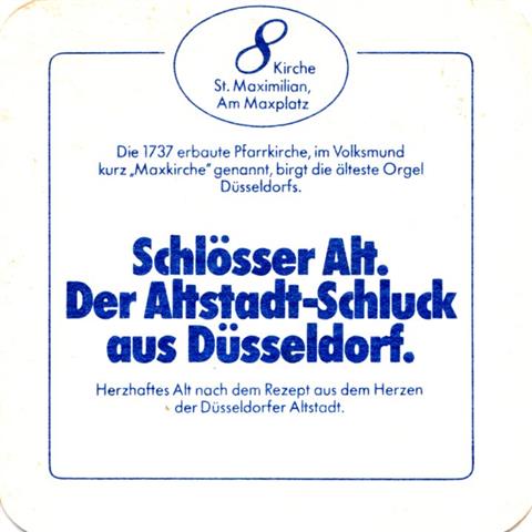 dsseldorf d-nw schlsser edition 2a (quad185-8-kirche st maximilian-blau)
